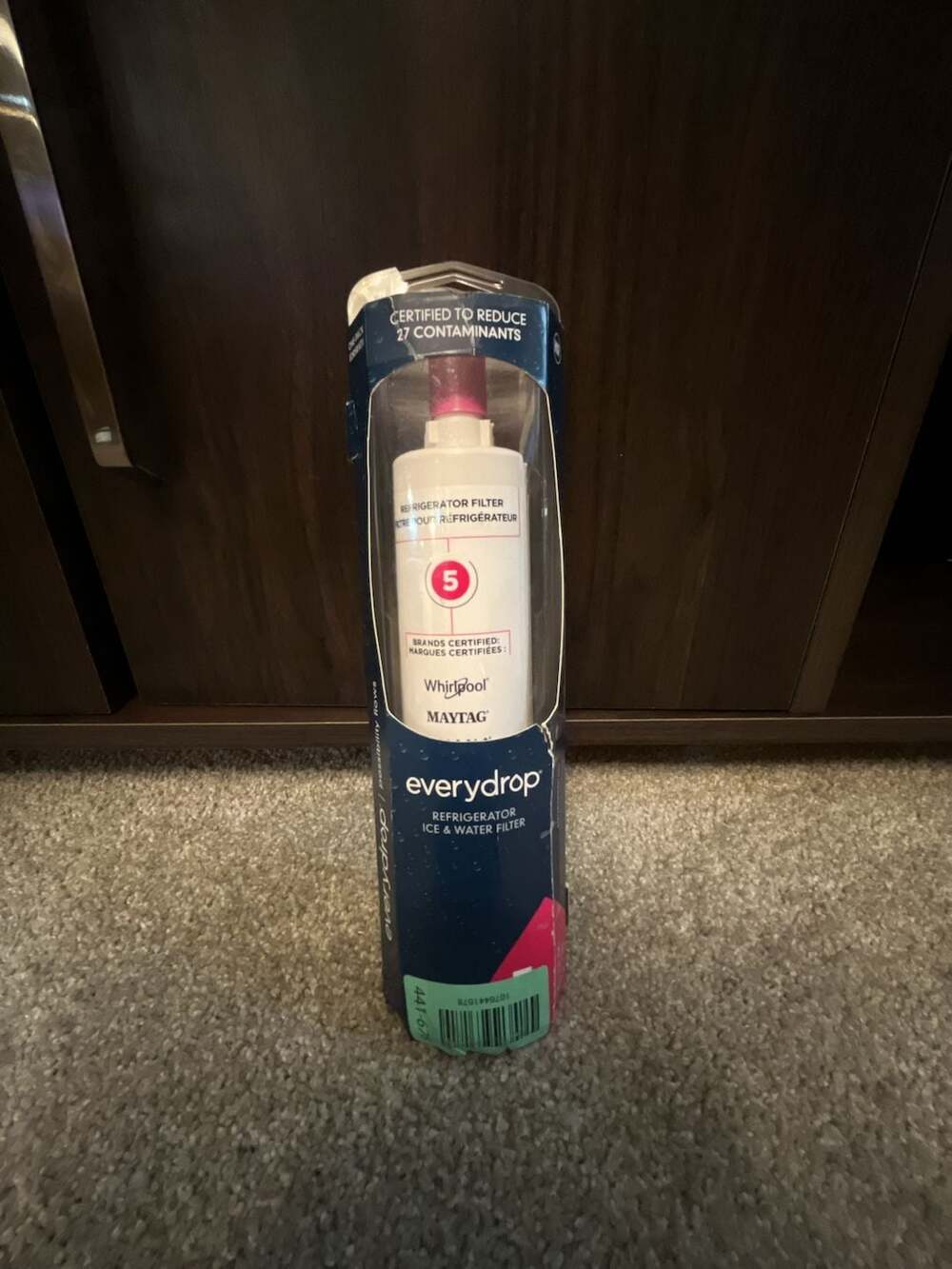 EveryDrop by Whirlpool Refrigerator Water Filter 5 EDR5RXD1